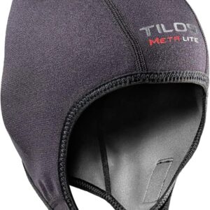 Tilos 1mm Metal-Light Coated Neoprene Adjustable Beanie for Surf Surfing Kayak Rafting Canoe Snorkel Swimming Cap Hat